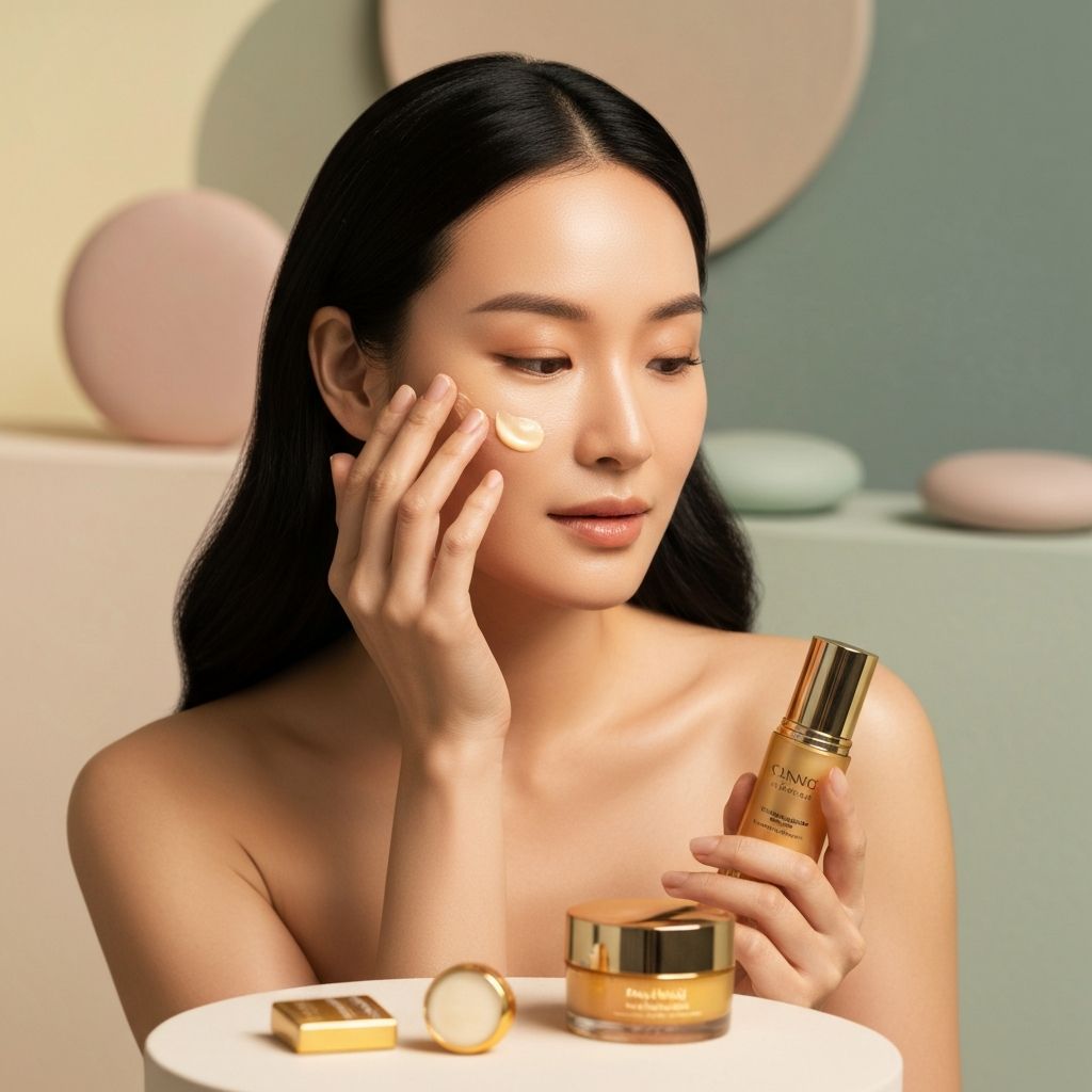 Luxury beauty skincare